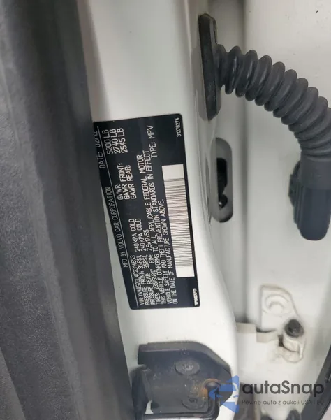 2012 Volvo Xc60 3.2 из США, поврежденный, VIN YV4952DL4C2314653